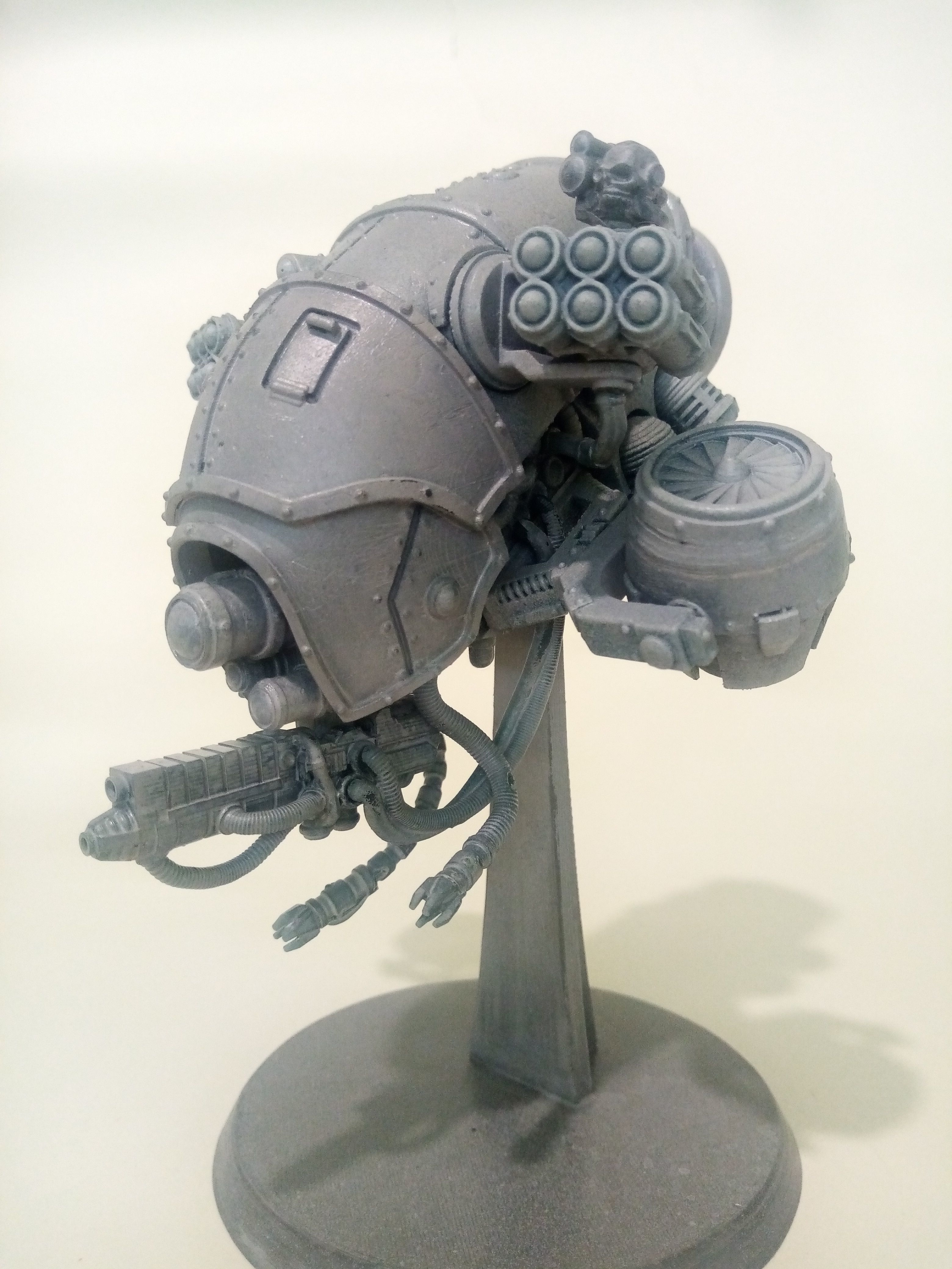 Flying robot 3D print model_3