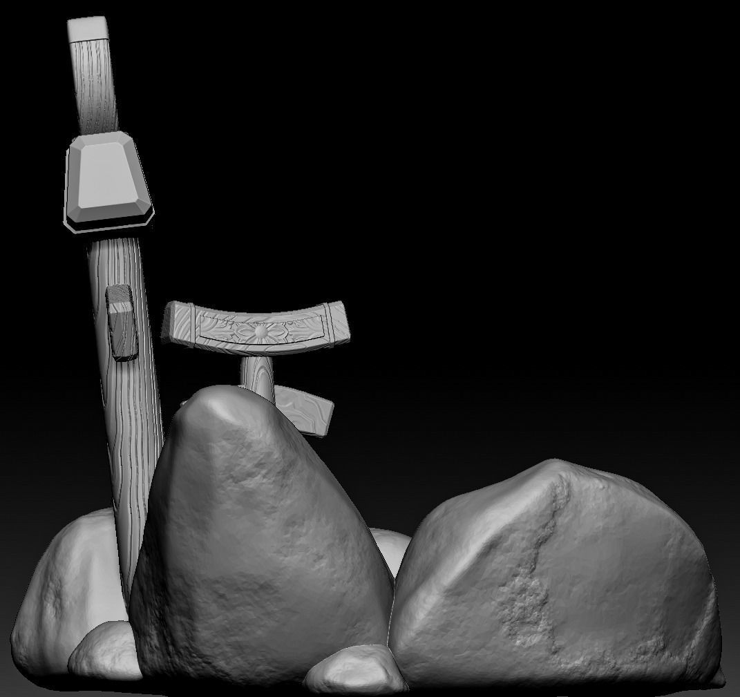 Healing Waterfall Free 3D print model_7