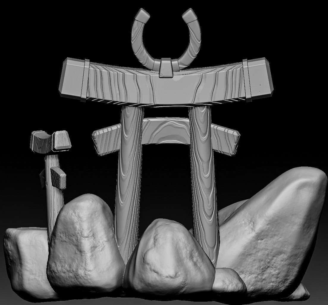 Healing Waterfall Free 3D print model_6