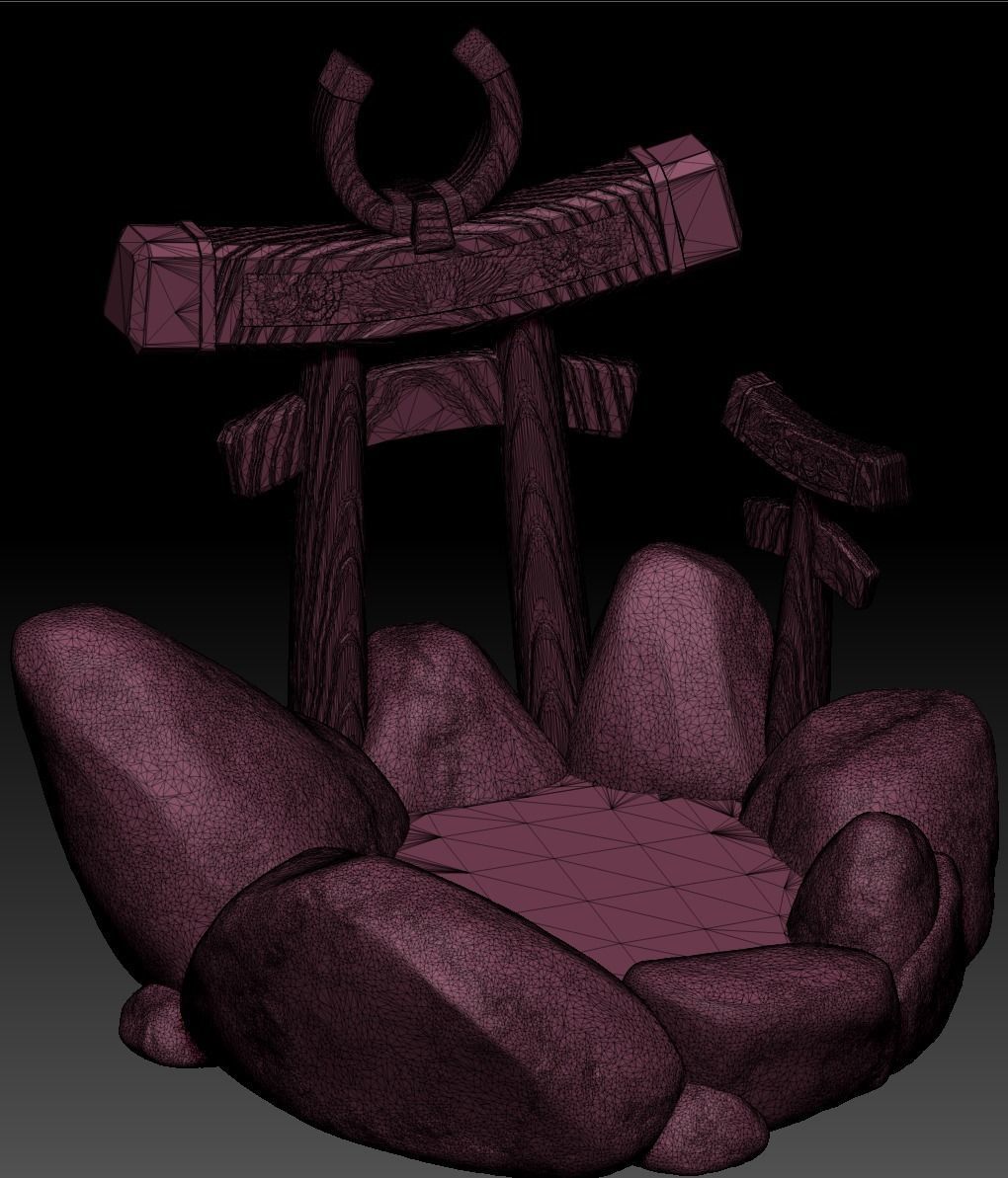 Healing Waterfall Free 3D print model_2