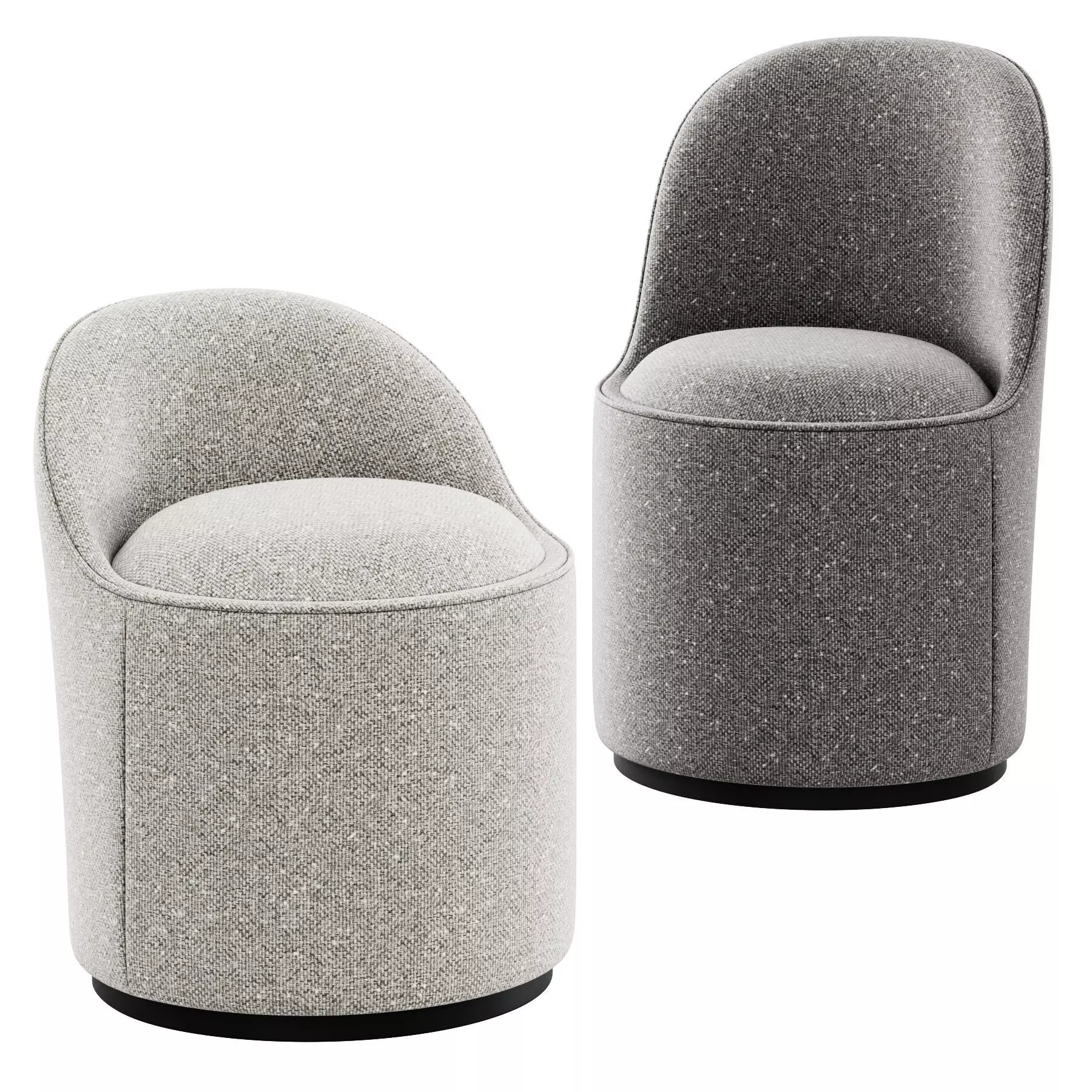 Tail Dining Chair by Gubi 3D model_0