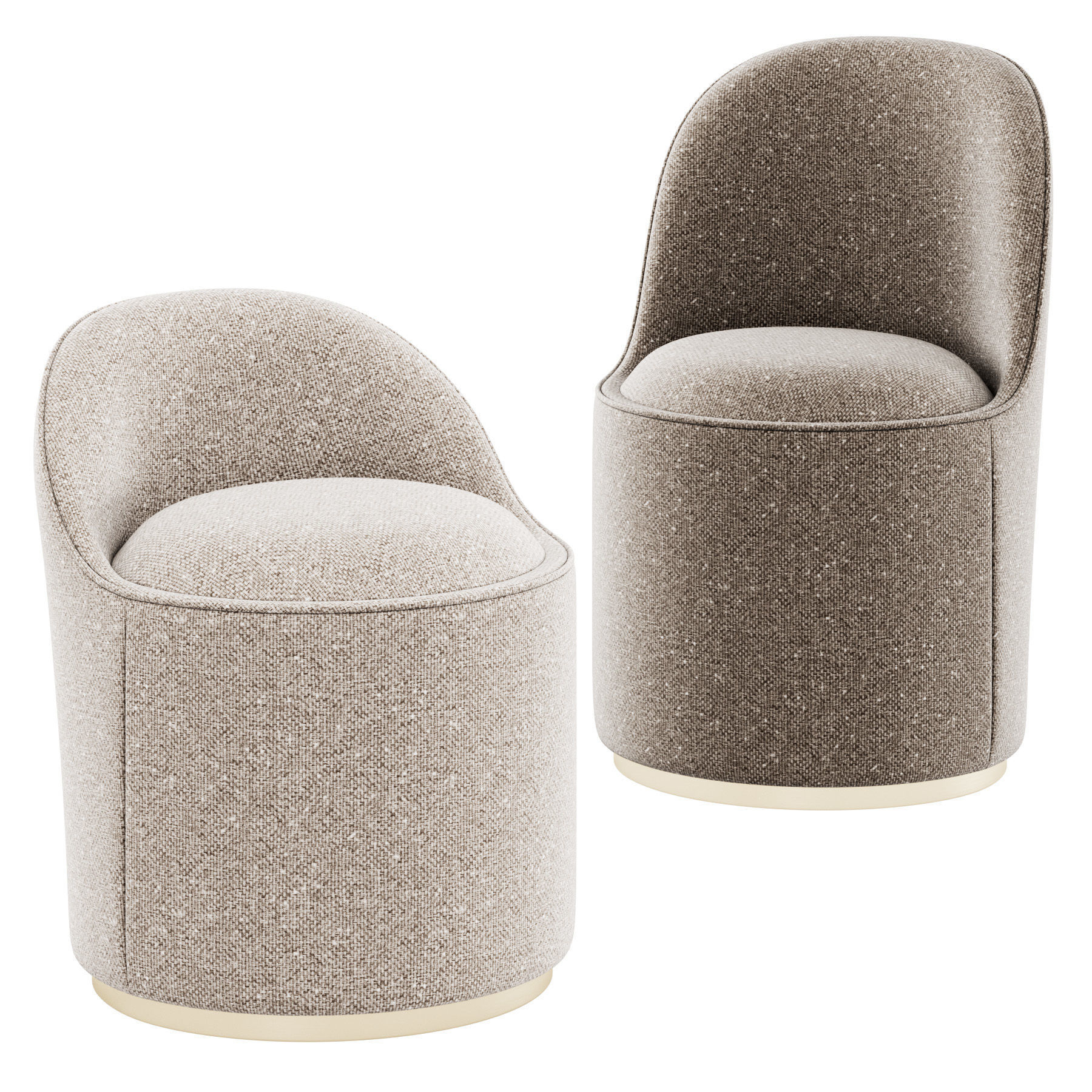 Tail Dining Chair by Gubi 3D model_1