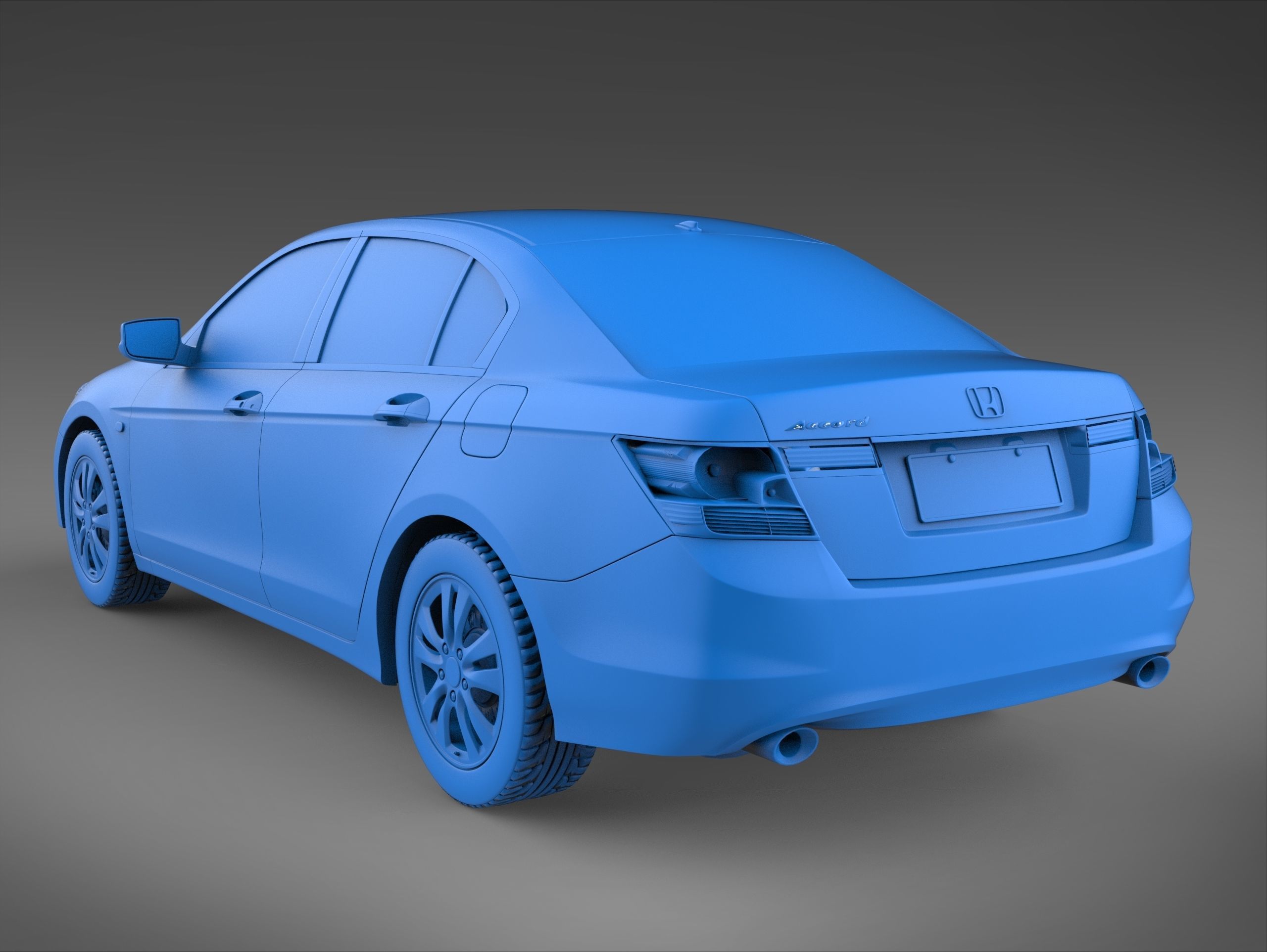 Honda Accord 2011 USA Stl Printable 3D model 3D printable | CGTrader