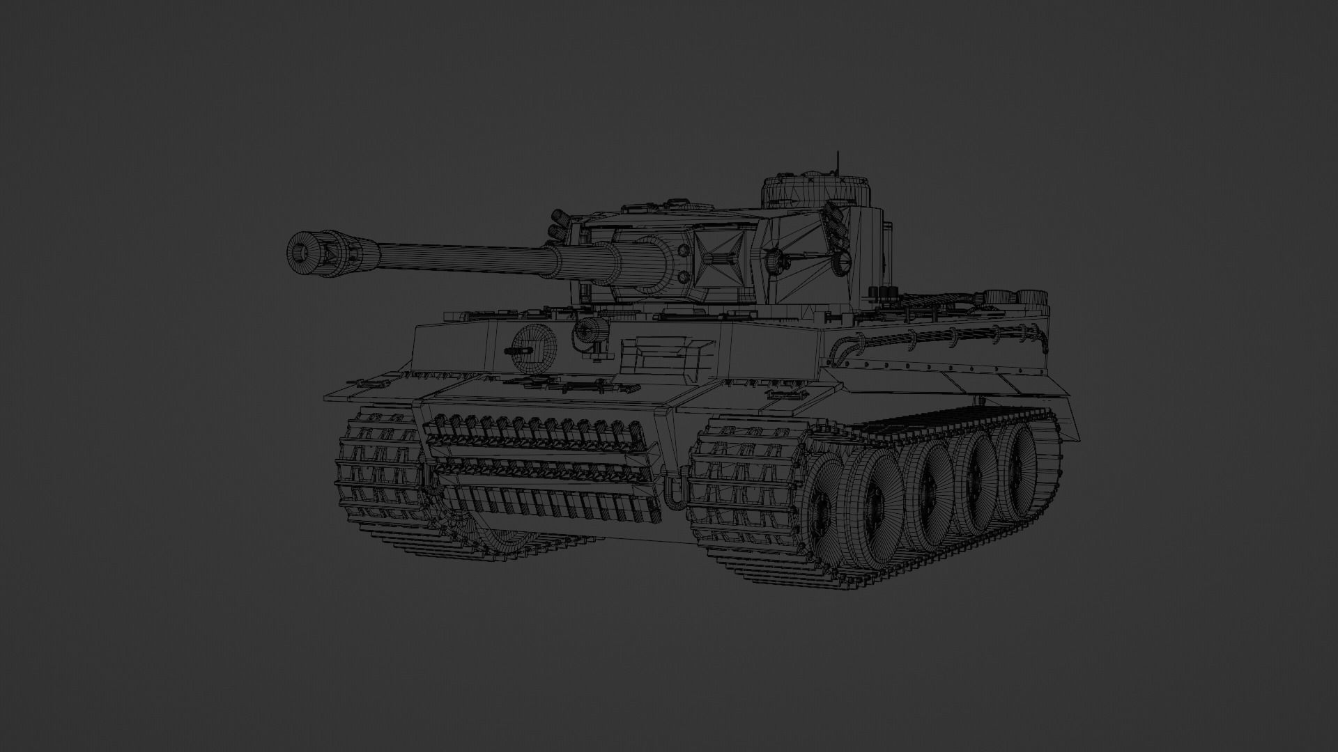 King & Country AK155(SE) – Char Tiger 1 #813 Afrika Korps, Figurine Plomb Neuve Boîte