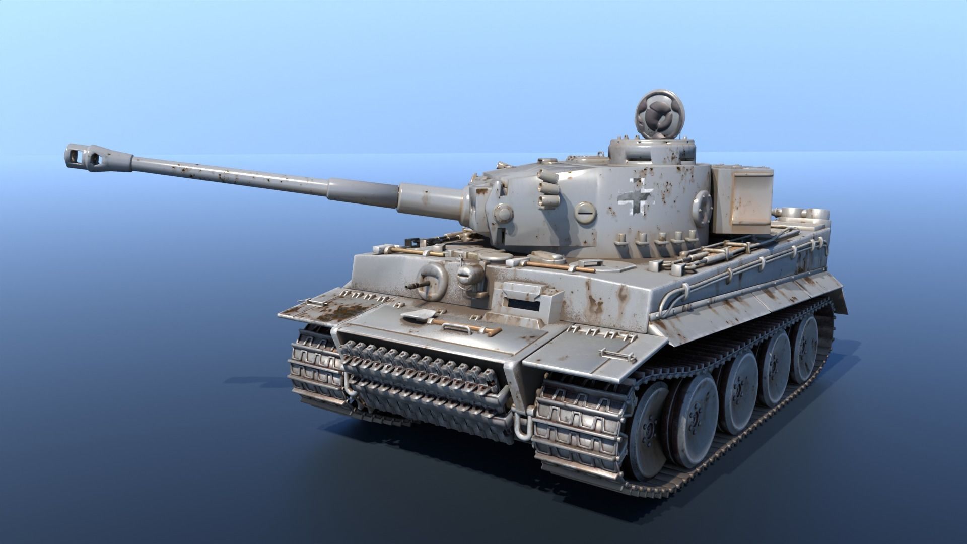 King & Country AK155(SE) – Char Tiger 1 #813 Afrika Korps, Figurine Plomb Neuve Boîte