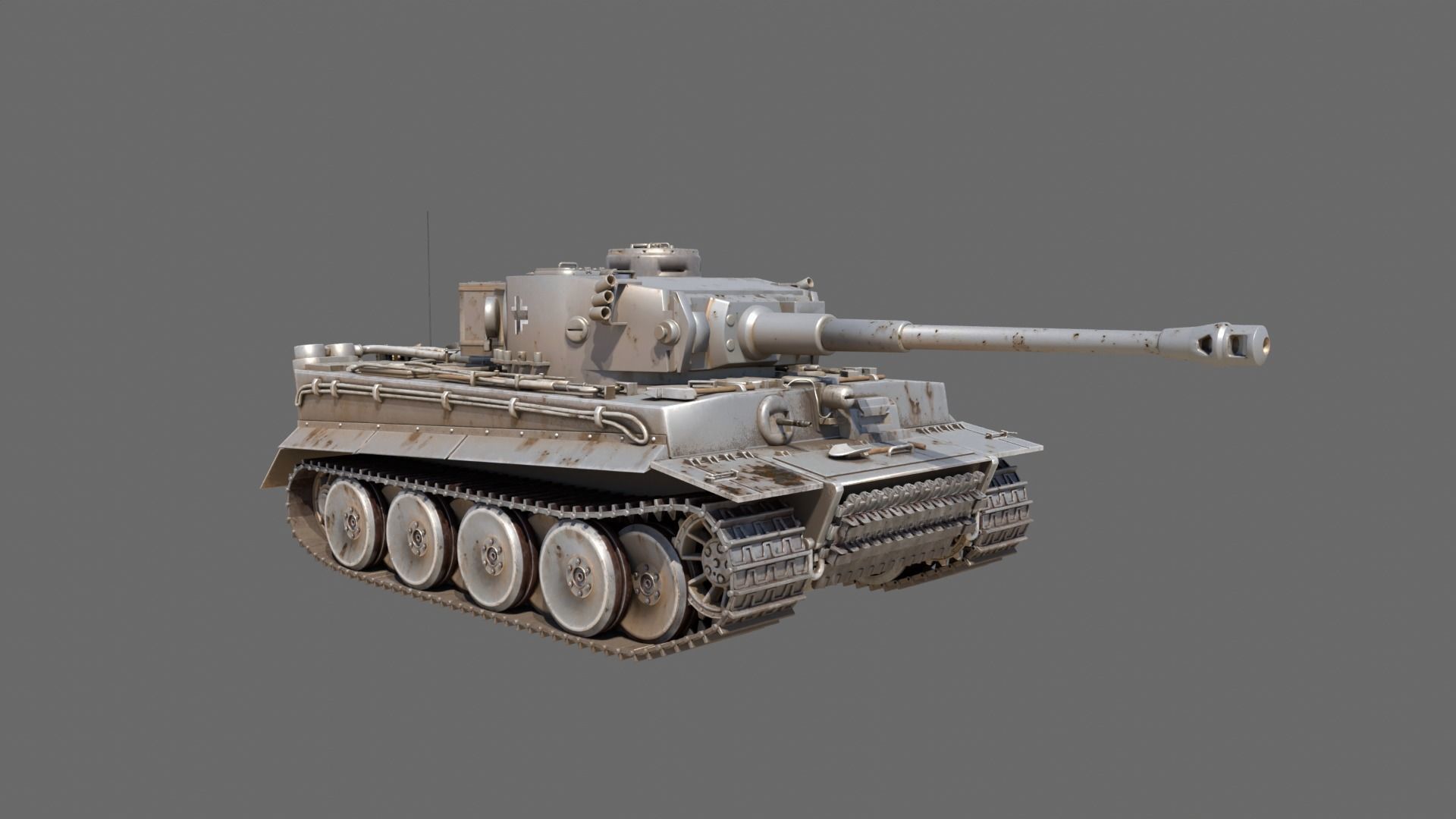 Maquette char d'assaut : PzKpfw VI Ausf. H TIGER - 1/72 - Revell 03262 3262