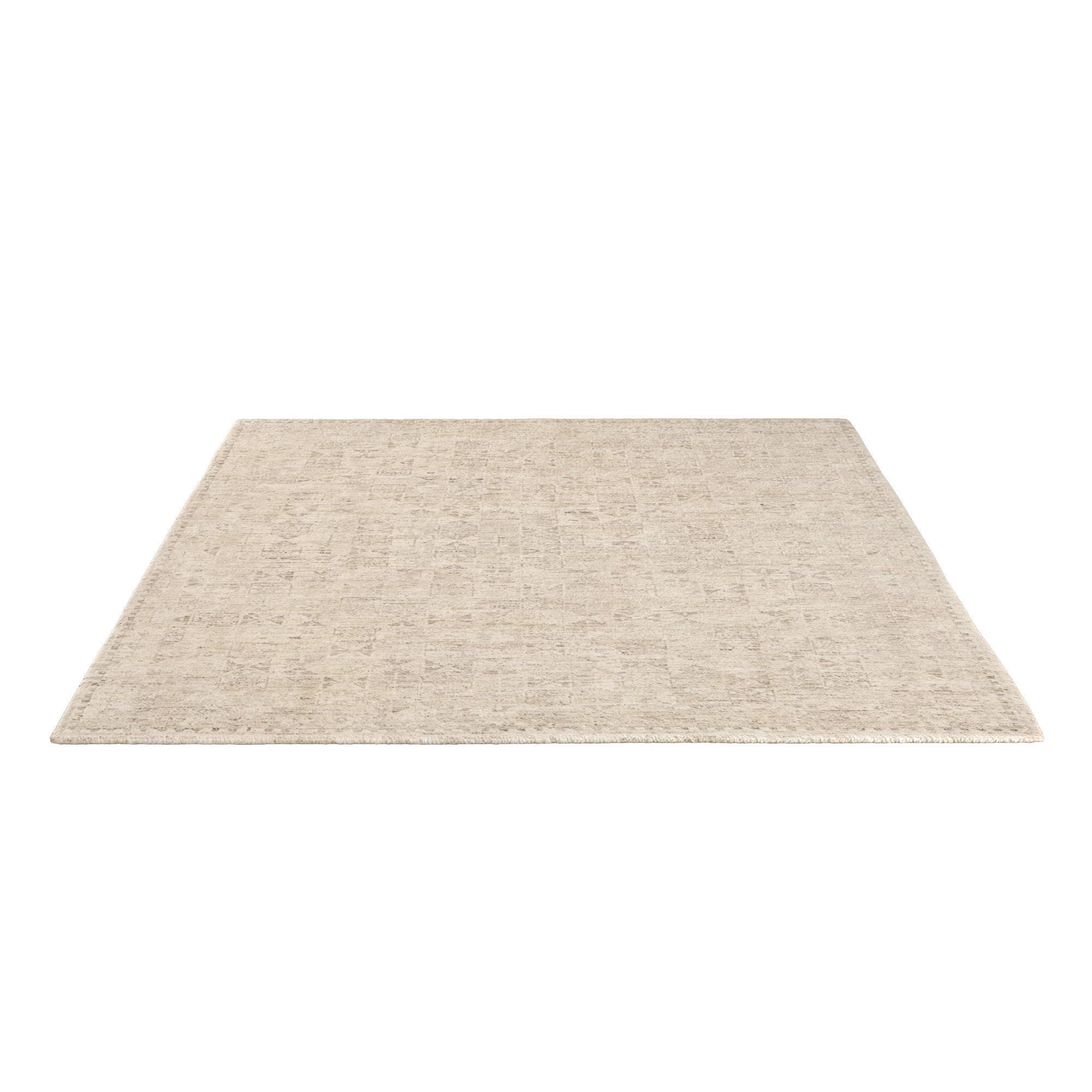 AYLIN WOOL RUG 3D model_2
