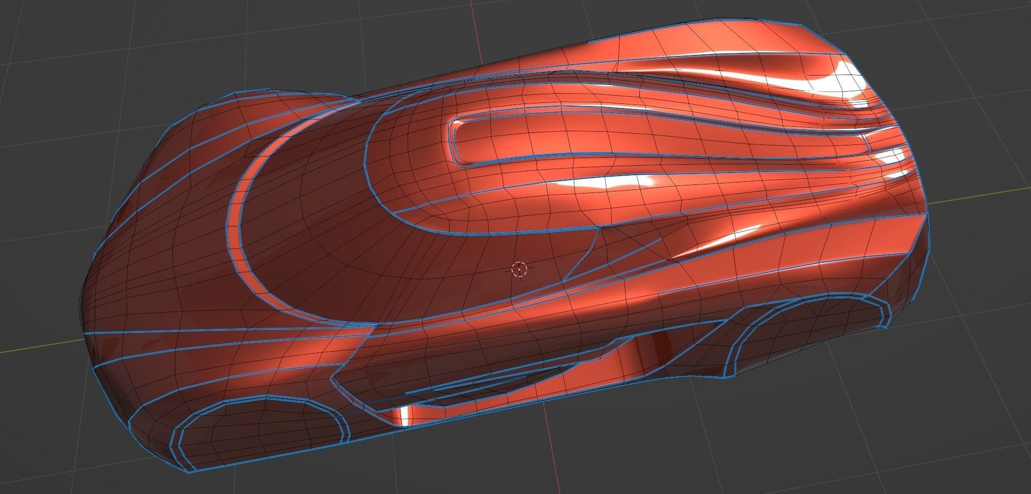 koenigsegg jesko Speedform Supercar 3D print model_3