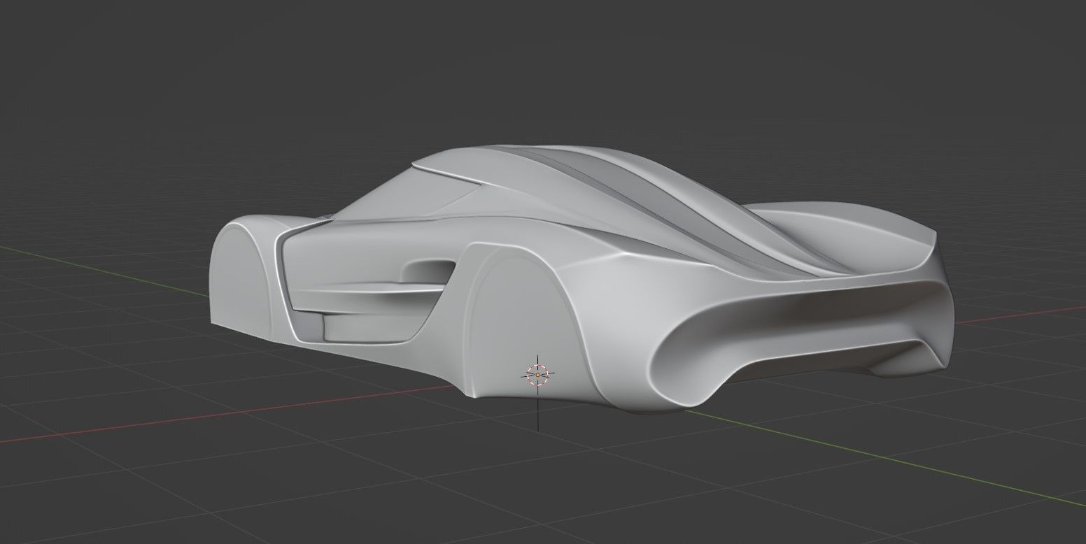 koenigsegg jesko Speedform Supercar 3D print model_2
