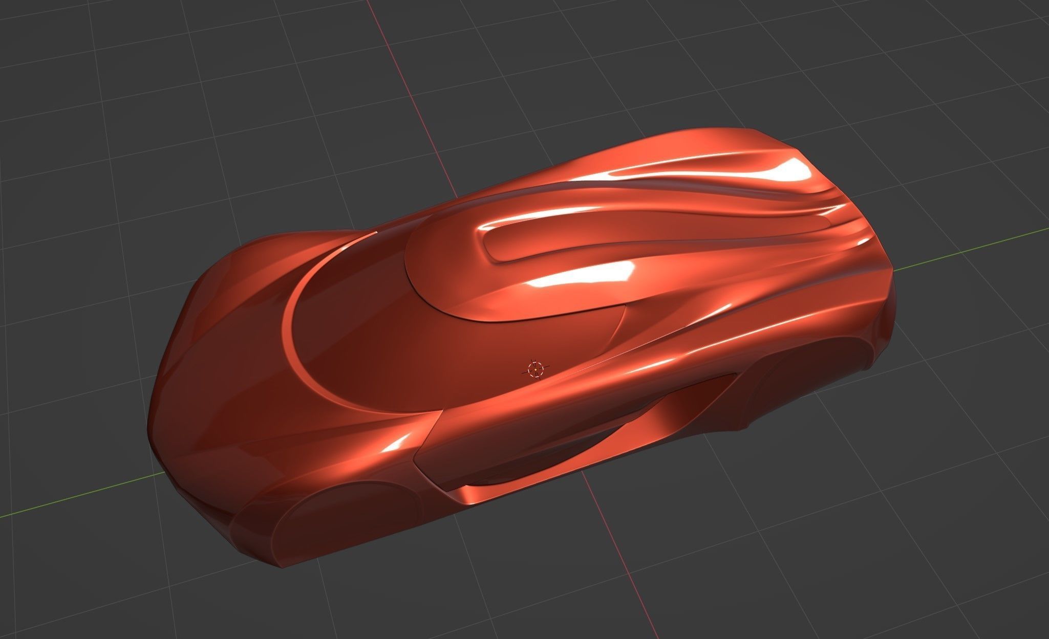 koenigsegg jesko Speedform Supercar 3D print model_7