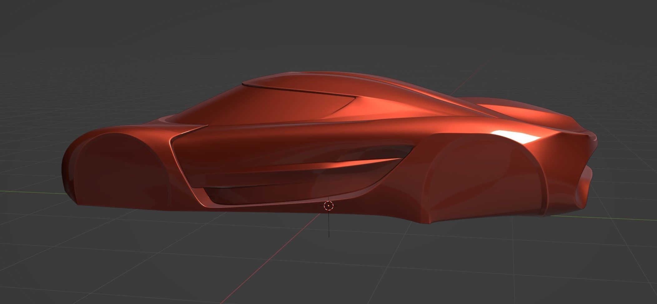 koenigsegg jesko Speedform Supercar 3D print model_8