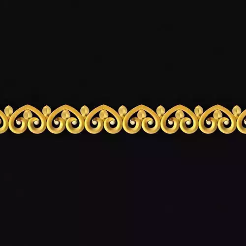 Central decor ornament for furniture