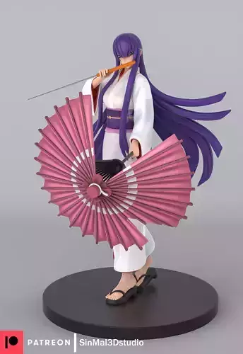 highschool of the dead saeko busujima 3D print model