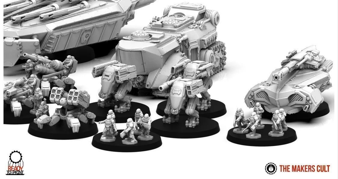 7mm - Jade Coalition Pack 1 3D print model_11