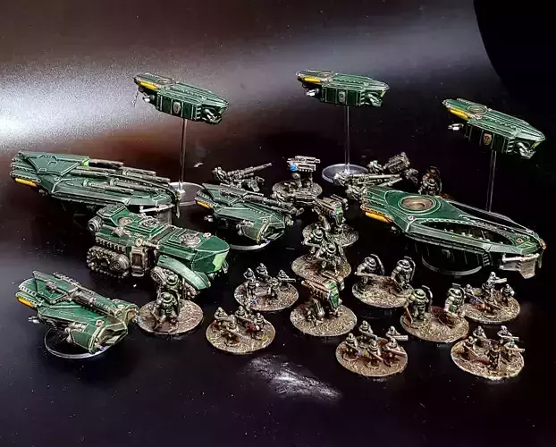 7mm - Jade Coalition Pack 1 3D print model