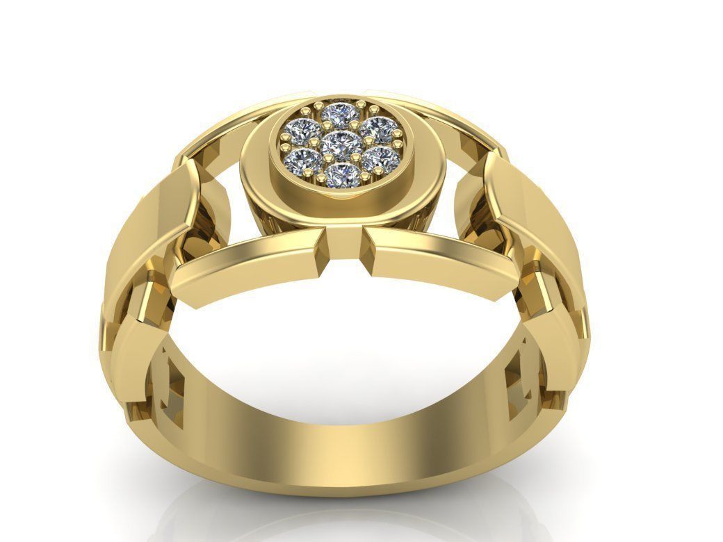 Beautiful Ring 3D print model_4