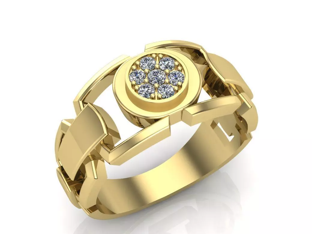 Beautiful Ring 3D print model_0