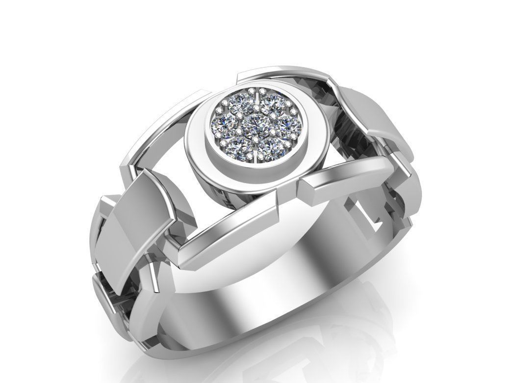 Beautiful Ring 3D print model_1