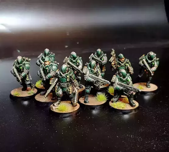 Coalition Veterans - Ranged Weapons 3D print model