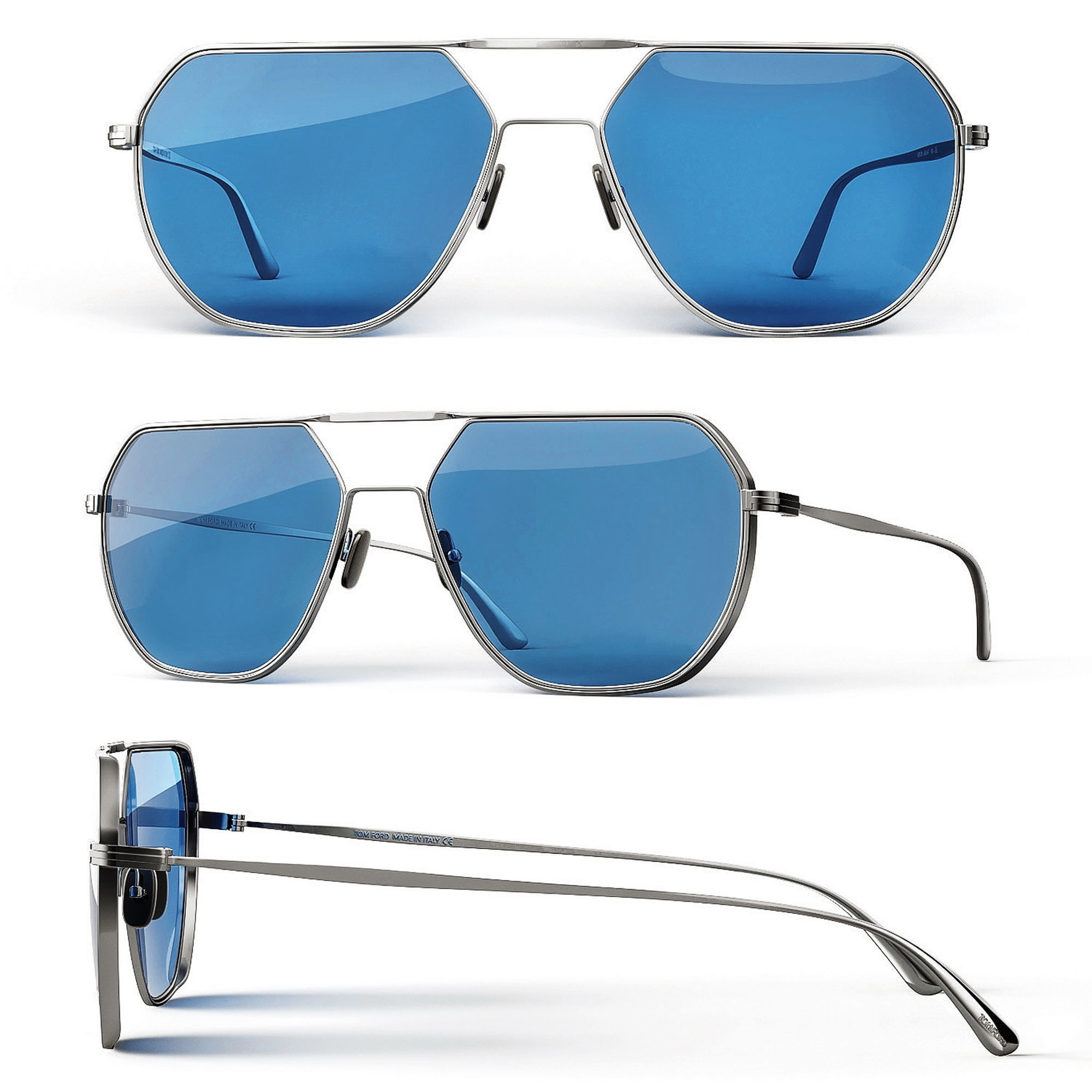 Sunglasses collection Bespectacled 3D model_15