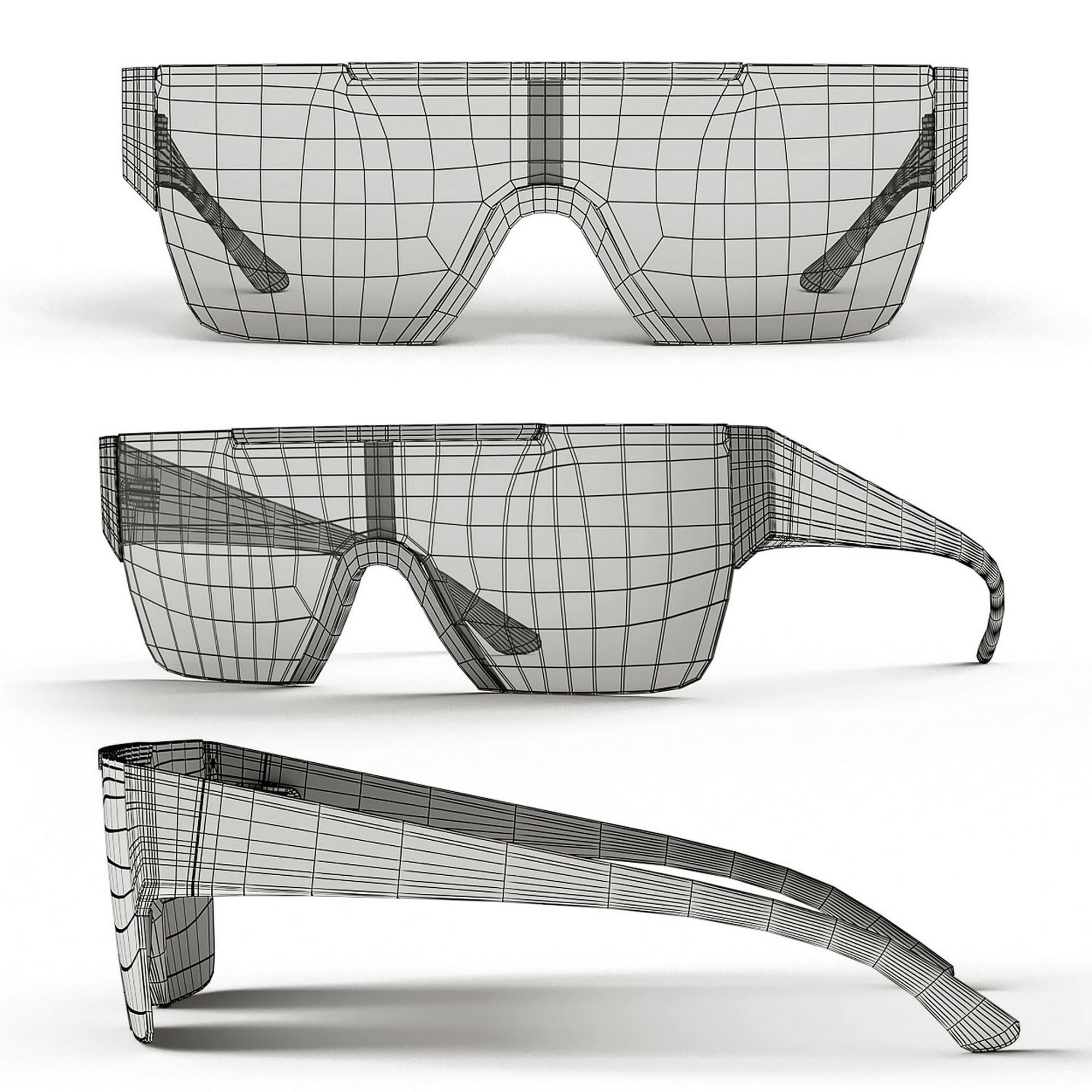 Sunglasses collection Bespectacled 3D model_21