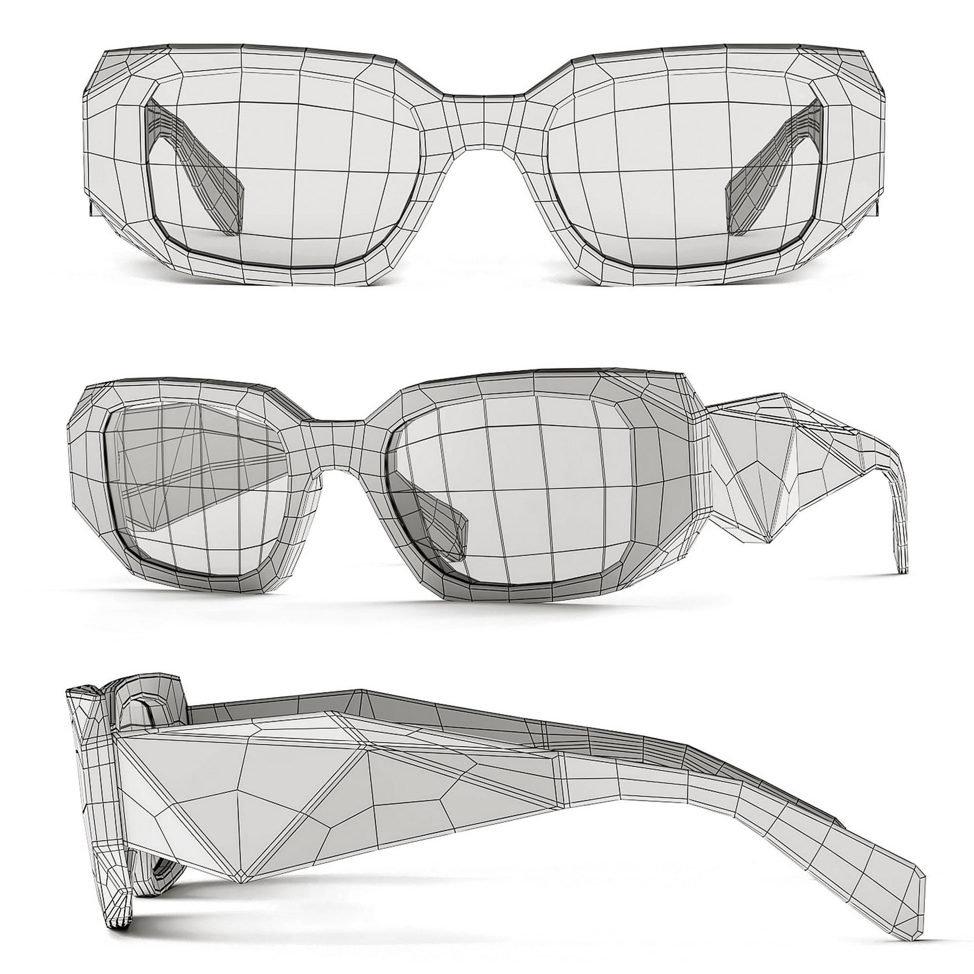 Sunglasses collection Bespectacled 3D model_28