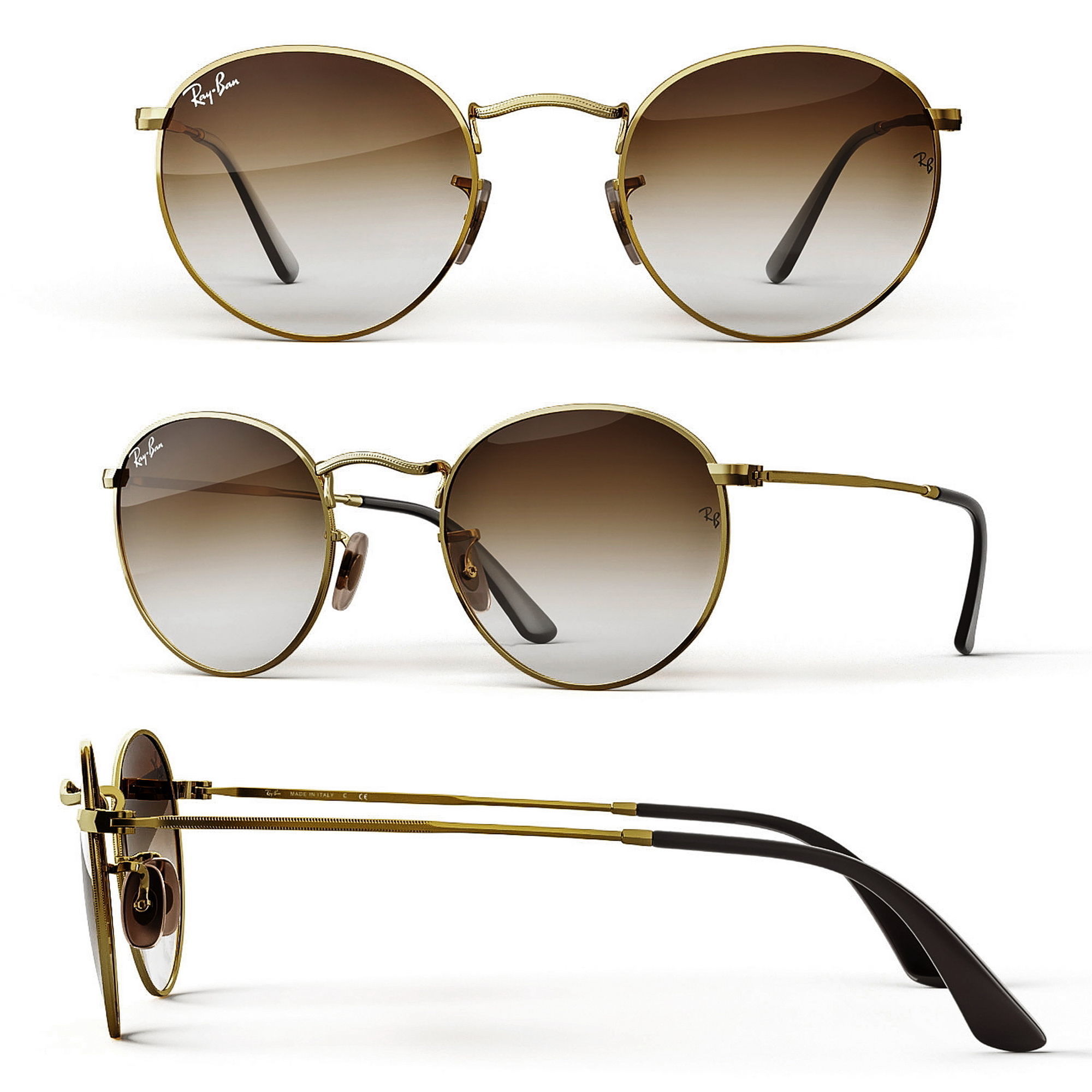 Sunglasses collection Bespectacled 3D model_9