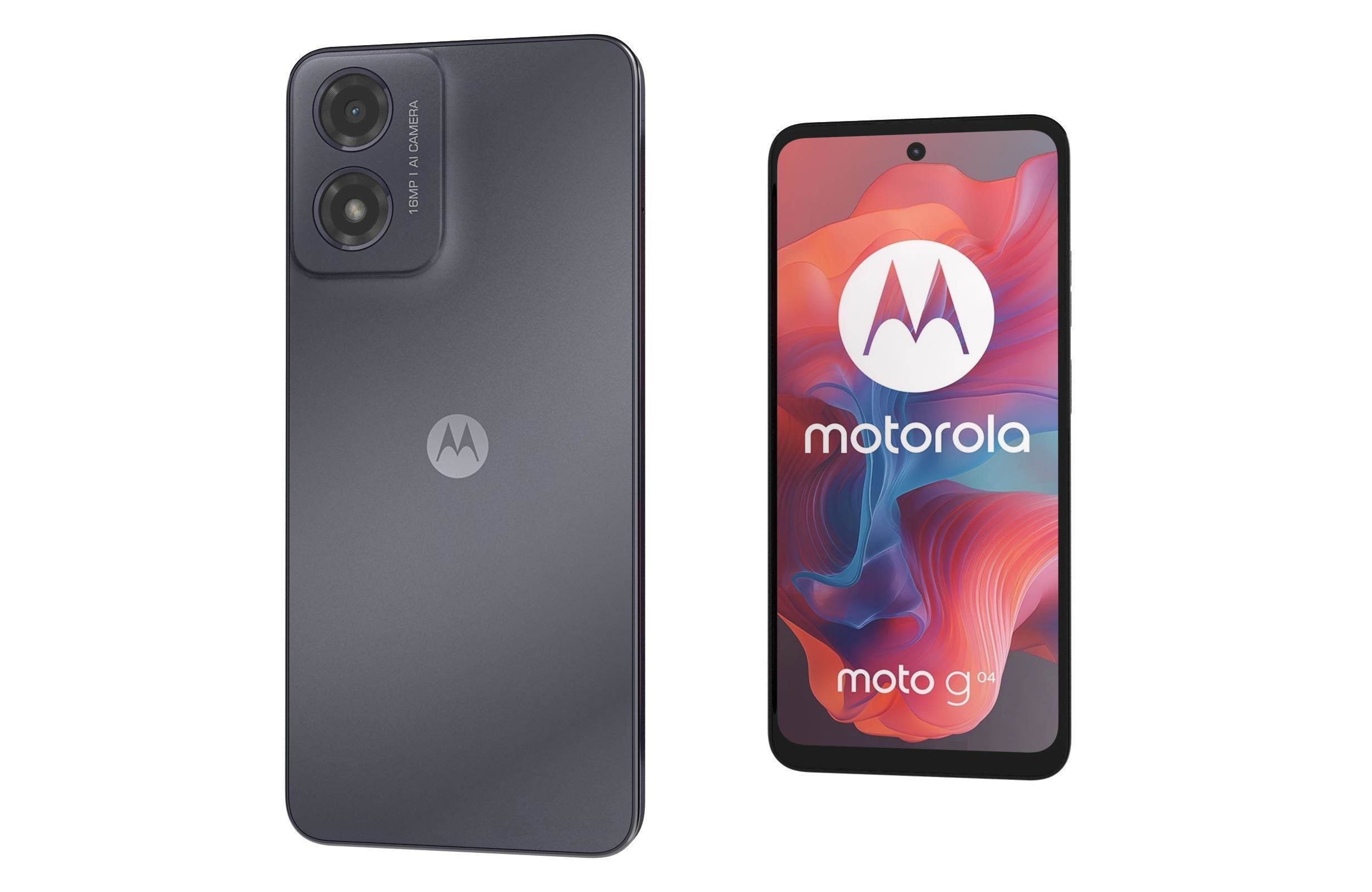 Motorola Moto G04 Black 3D model_7