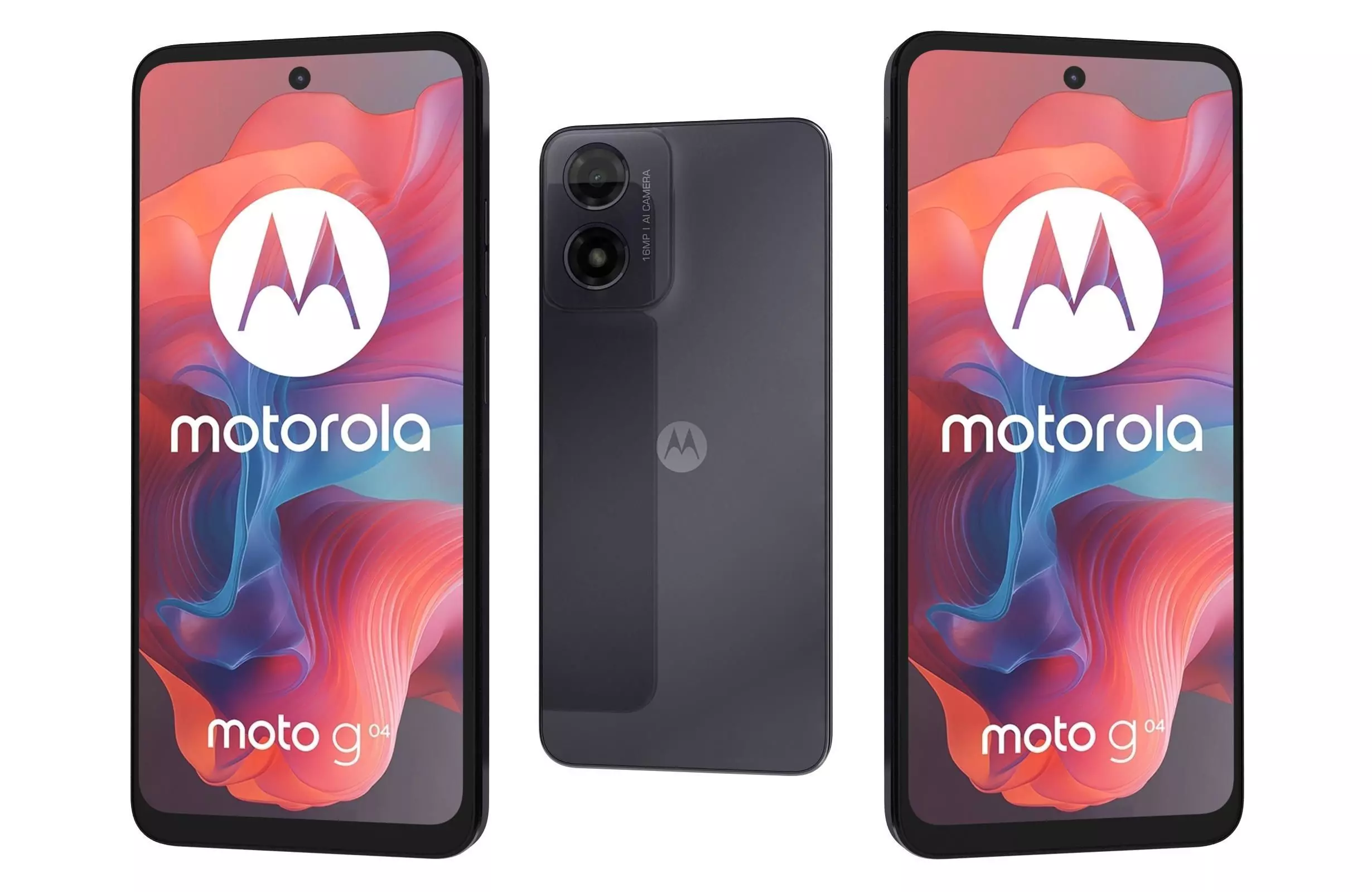 Motorola Moto G04 Black 3D model_0