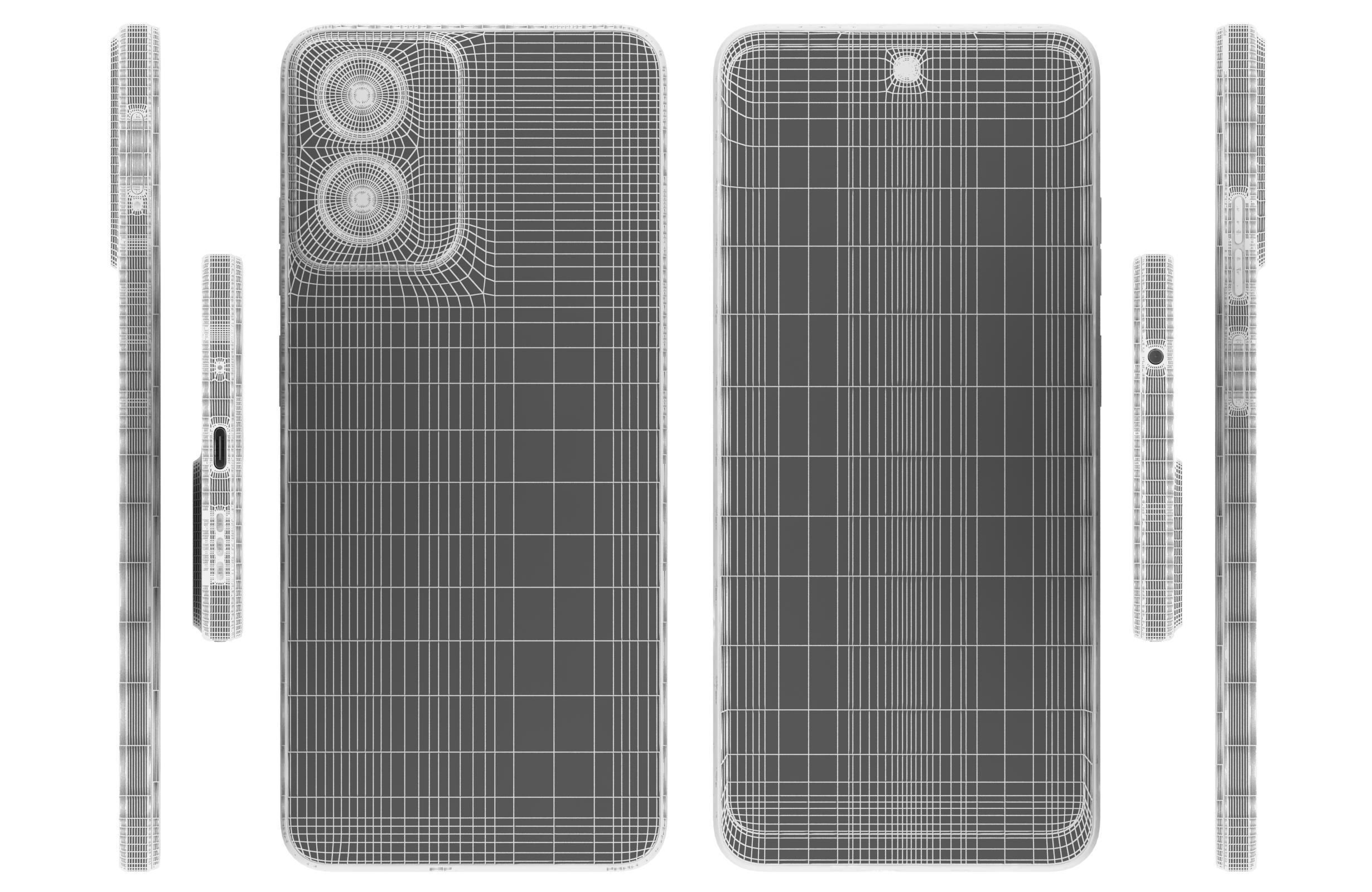 Motorola Moto G04 Black 3D model_11