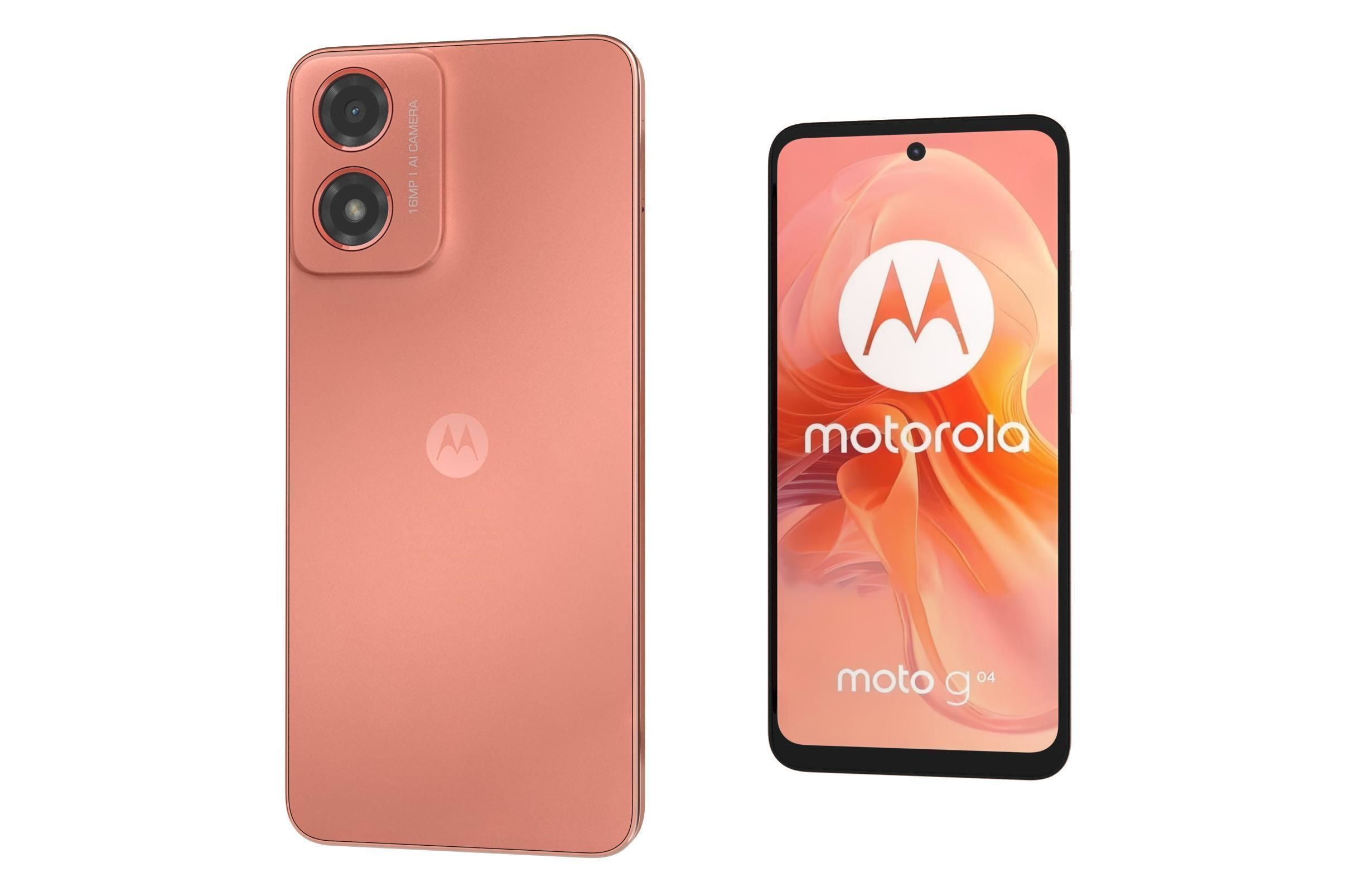 Motorola Moto G04 Orange 3D model_7