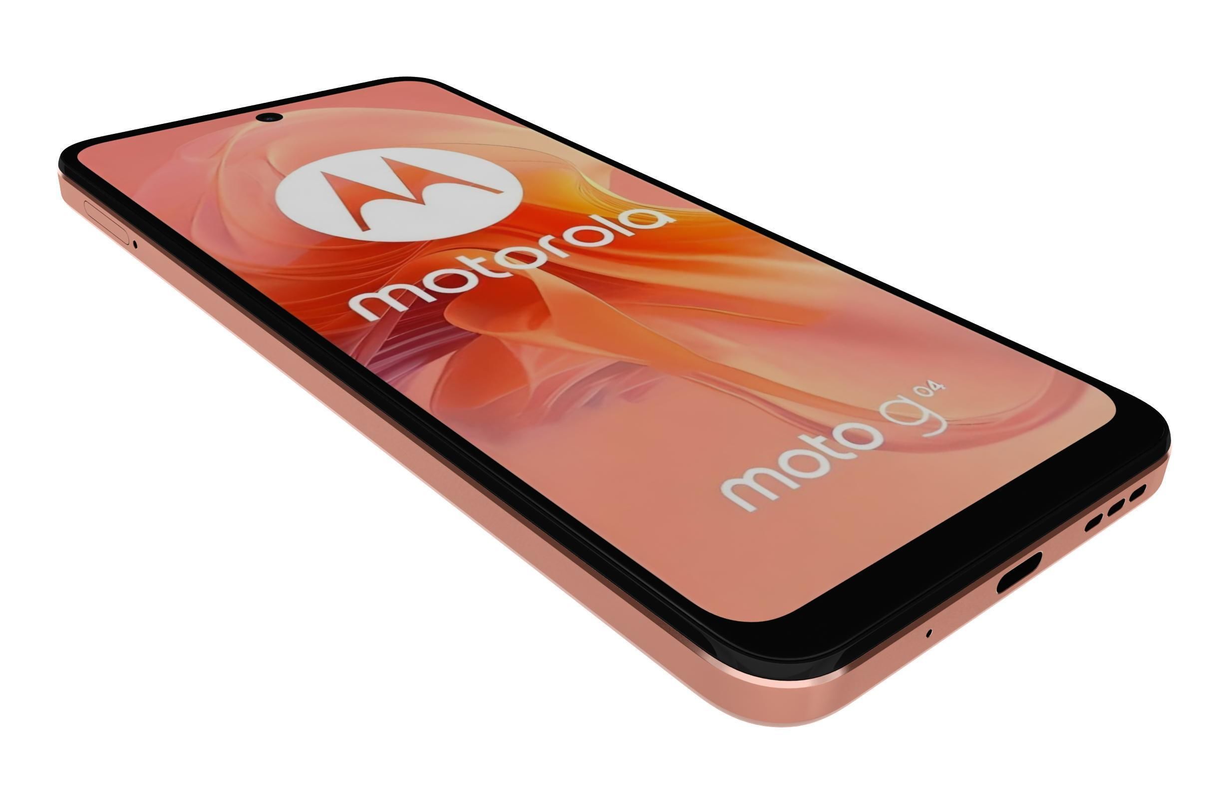 Motorola Moto G04 Orange 3D model_12