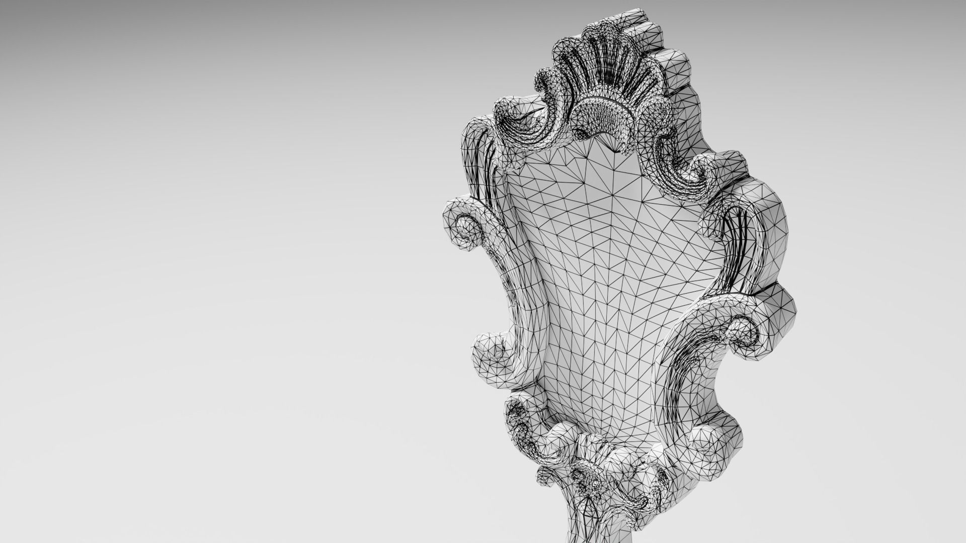 Hand Mirror 3D model_2