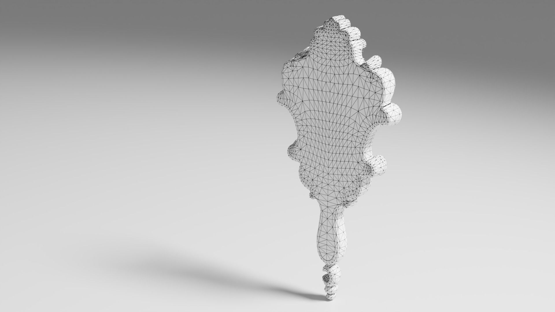 Hand Mirror 3D model_11