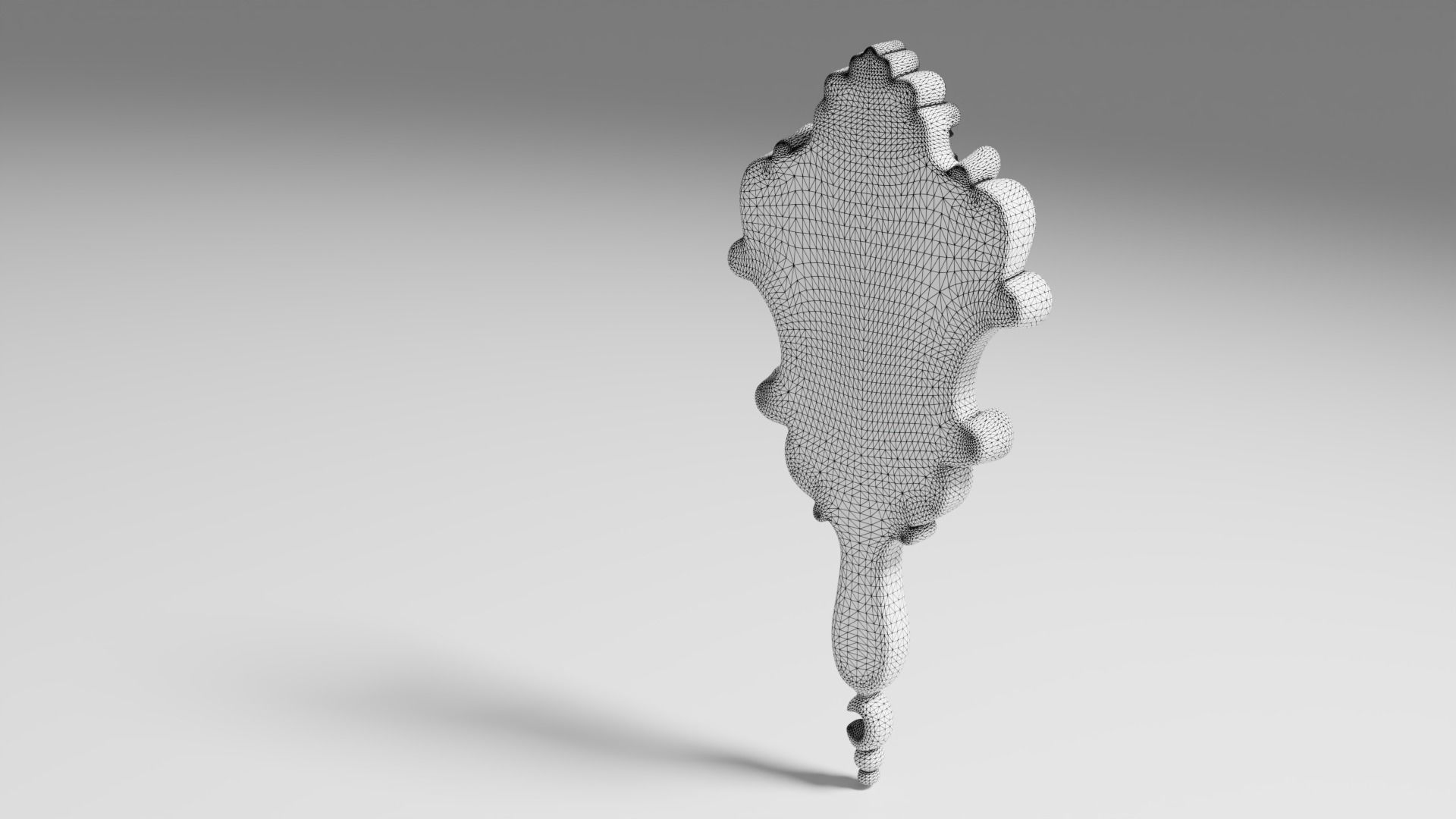 Hand Mirror 3D model_10