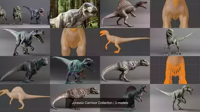 Jurassic Carnivor Collection 