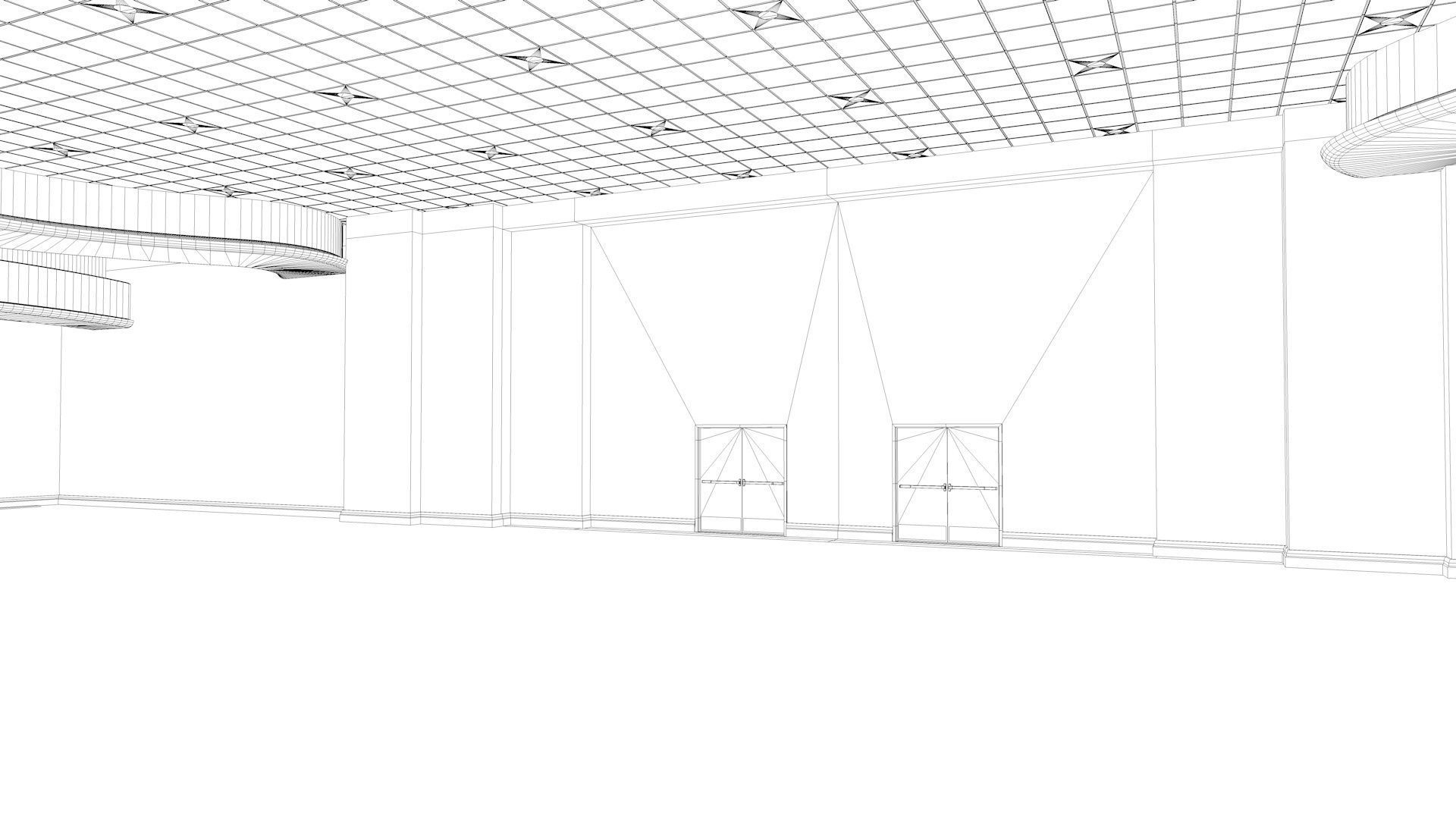 Ballroom 16 3D model_9