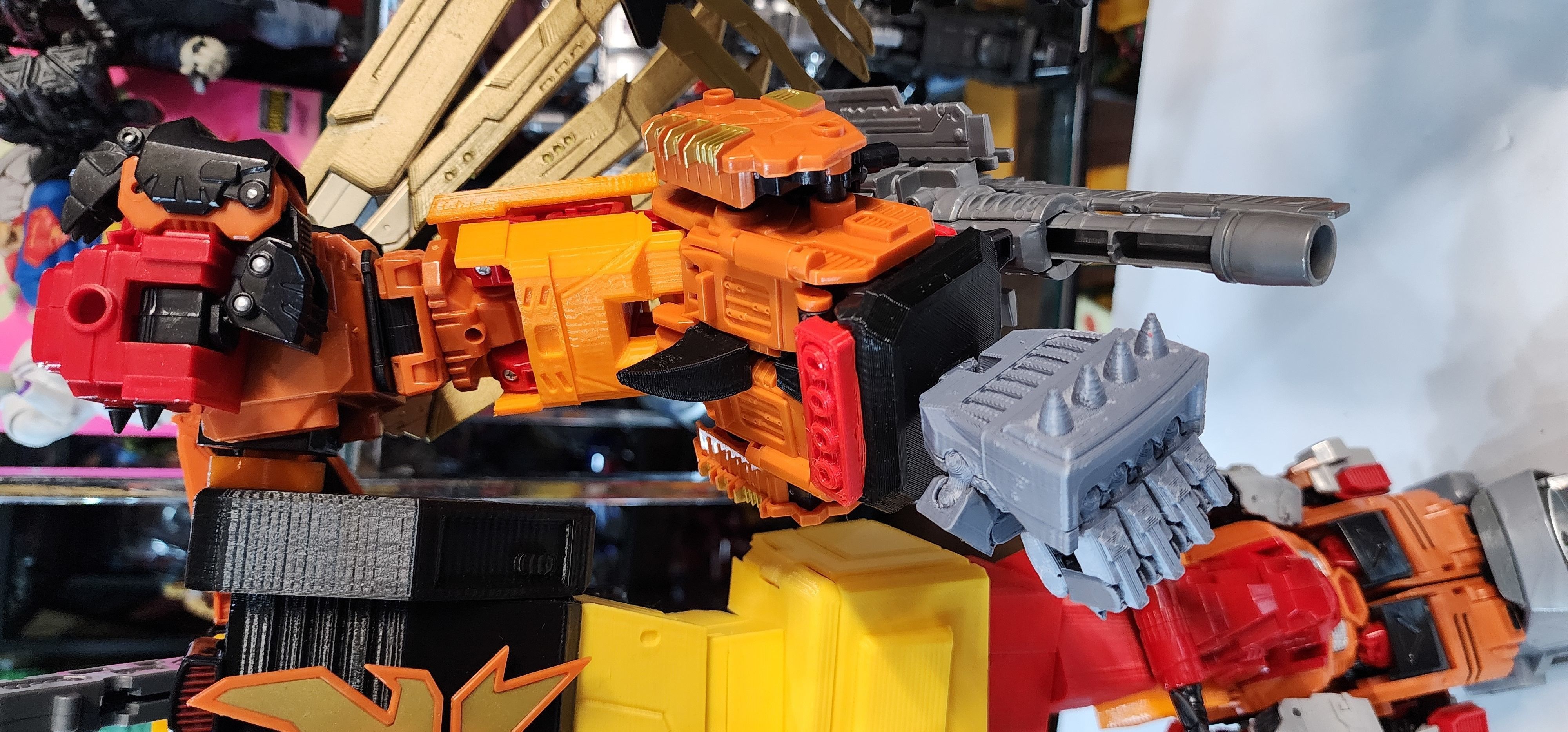 Upgrade Model file set for Jinbao Predaking 3D print model_7