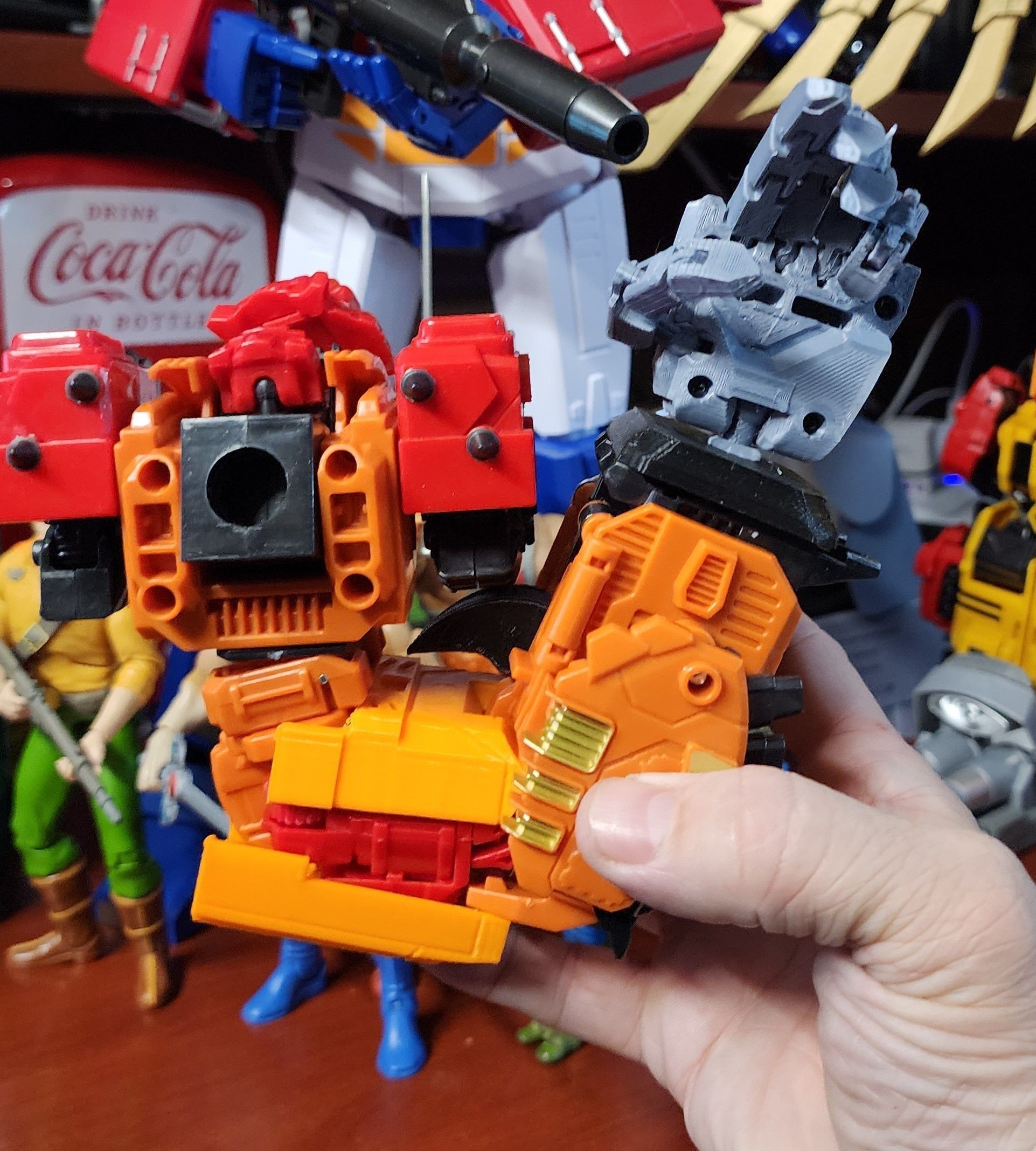 Upgrade Model file set for Jinbao Predaking 3D print model_4