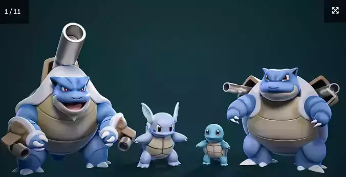 Squirtle Evolutions