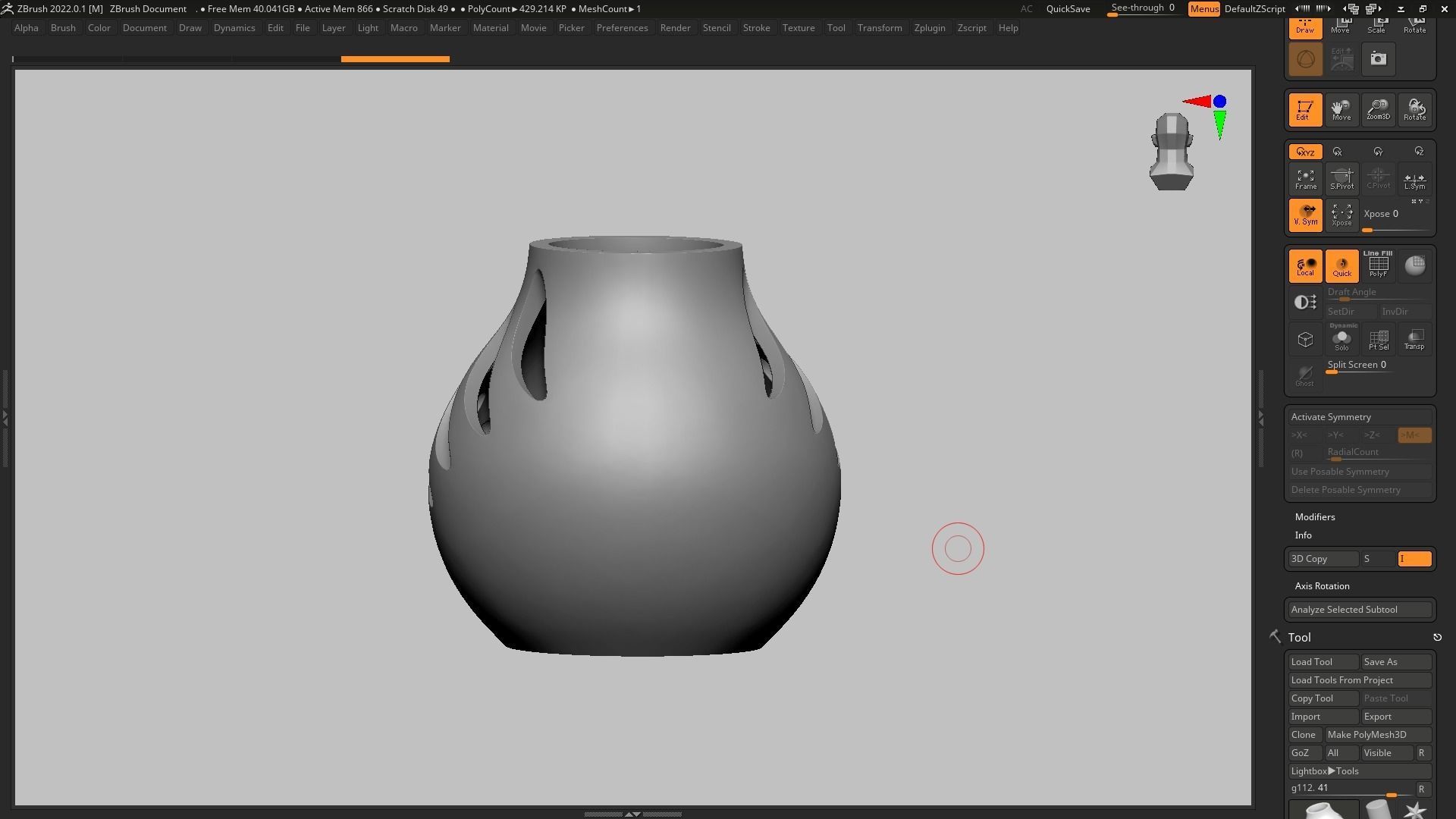 pot g112 3D print model_9