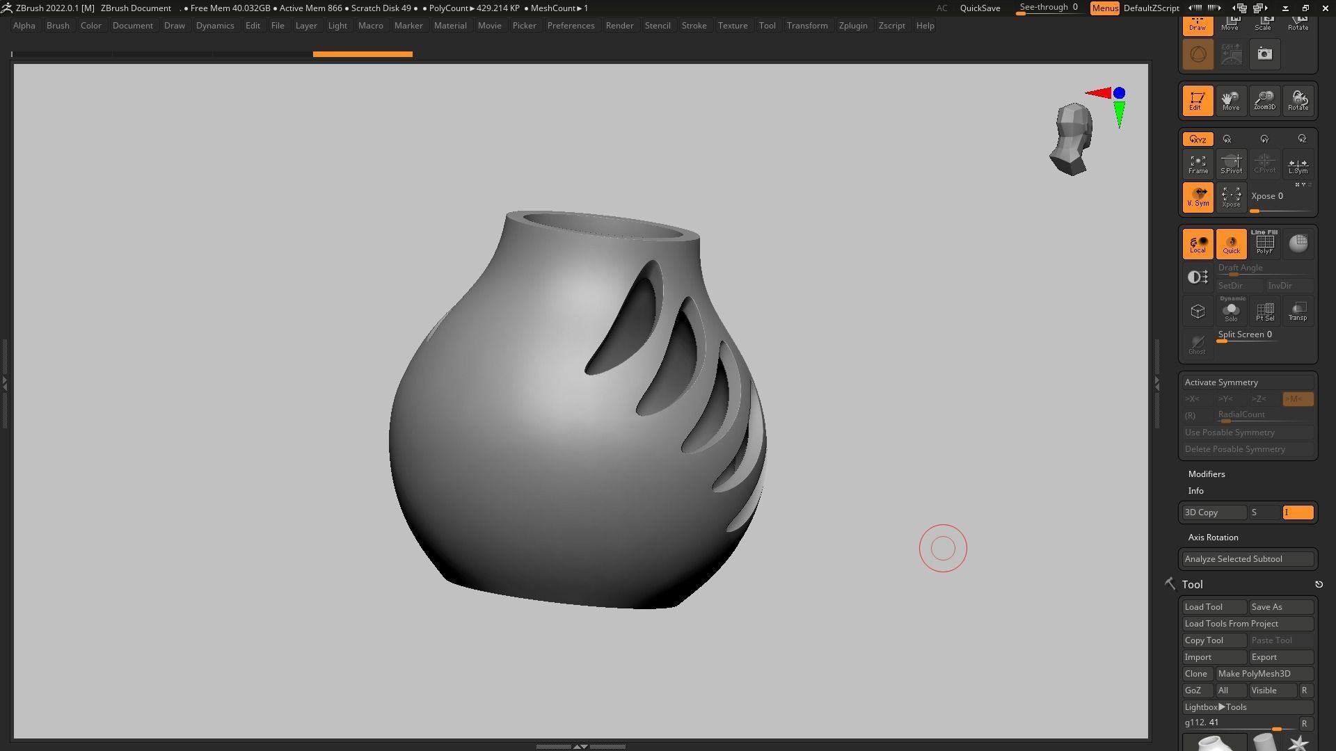 pot g112 3D print model_8
