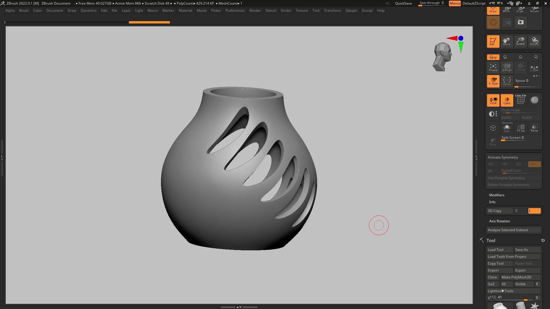 pot g112 3D print model_7