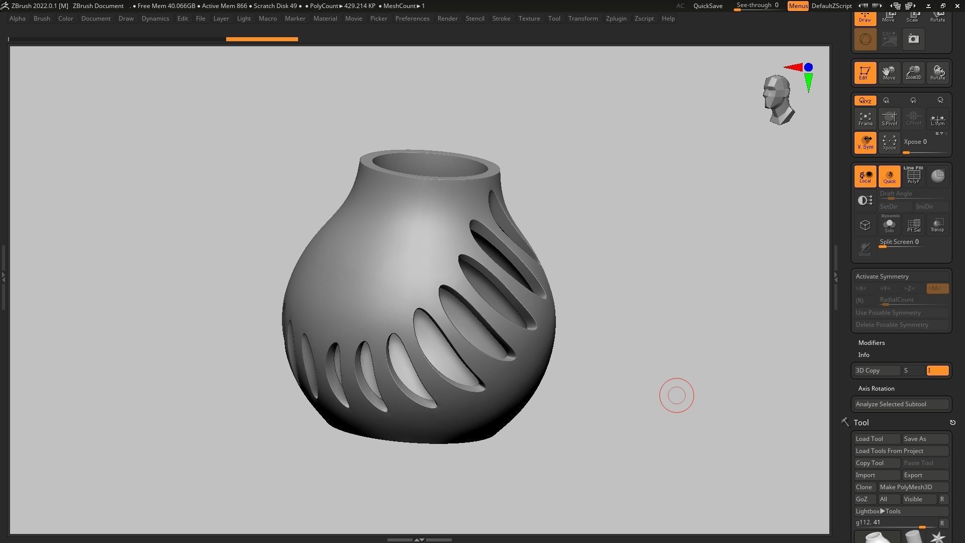pot g112 3D print model_12