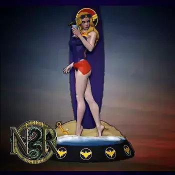 SURFING GIRL - CAPTAIN MARVEL