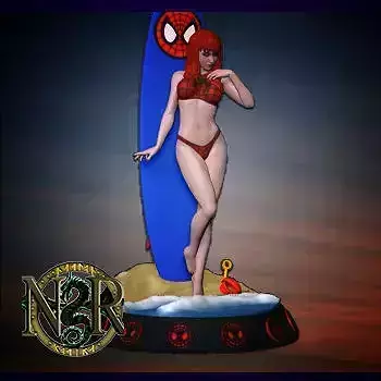 SURFING GIRL - MARY JANE