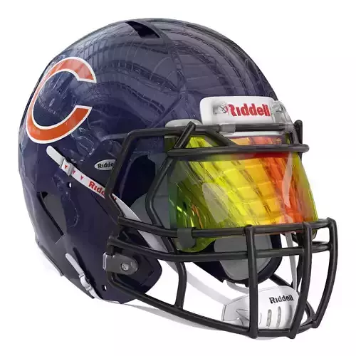 Riddell speed helmet chicago bears