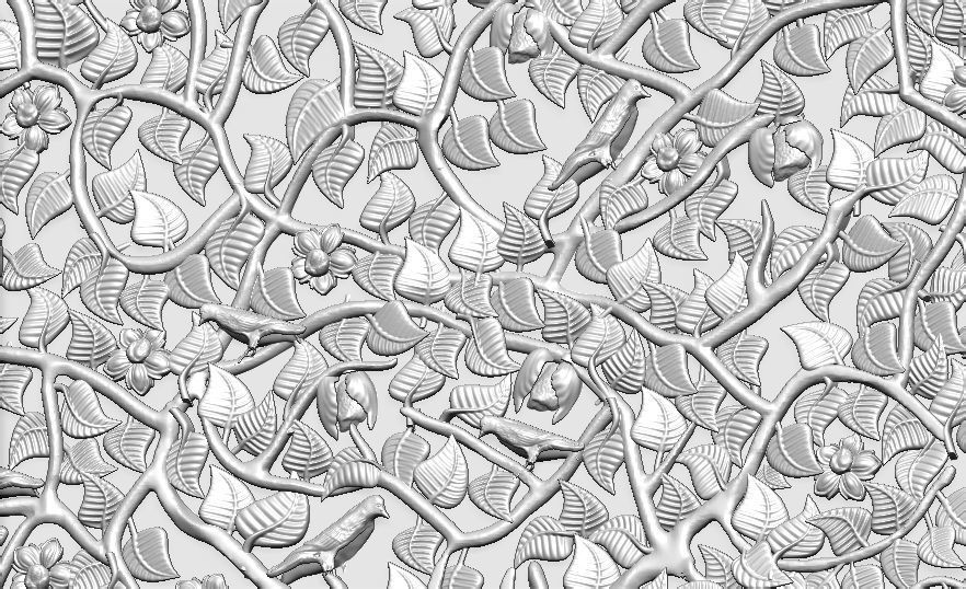  indian tree Wall Panel Indra Impex Shape Decorative Stone 3D print model_2