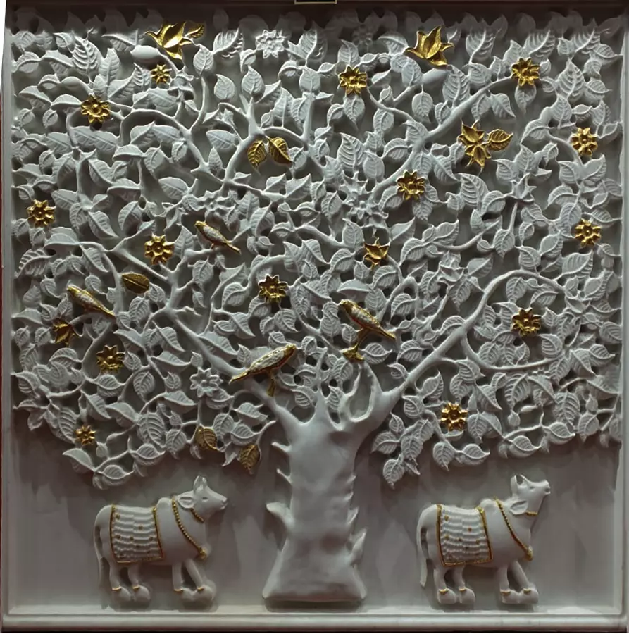  indian tree Wall Panel Indra Impex Shape Decorative Stone 3D print model_0