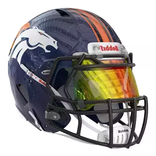 Riddell speed helmet denver broncos
